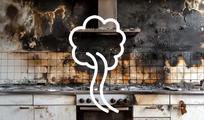 Rimozione della fuliggine dalle pareti